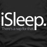 iSleep T-Shirt Design