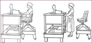 SitStandDeskEarly20thCentury